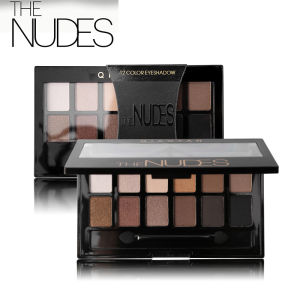 Maybelline Nudes Phấn mắt trang điểm 12 sắc tố mờ & ánh sáng lung linh Shades blendable bột 1 số