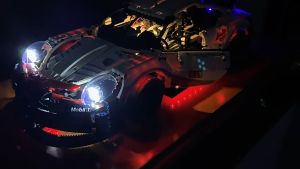 [Hỏa tốc HCM] Bộ lắp ráp lego siêu xe Porsche 911RSR 1580 mảnh bằng nhựa an toàn cho bé