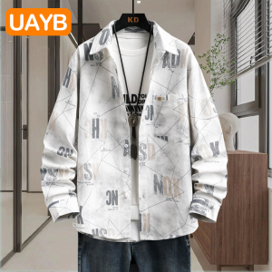 Áo Sơ Mi Nam Tay Dài Dáng Rộng Thường Ngày Mùa Xuân Thu Mới Về Chất Liệu Cotton Nguyên Chất Thời Trang Áo Khoác Ngoài