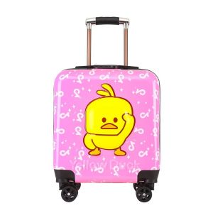luggage yallow 3d giraffe
