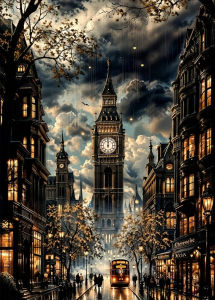 500/1000/1200/2000PCS Jigsaw Puzzle Paris Street Scene Art For Adults Great Weekend Relaxation And Family Fun