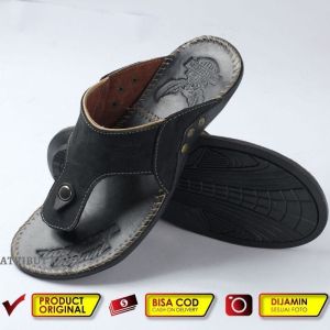 PROMO SANDAL 100% KULIT SAPI HERLEY DAVIDSON