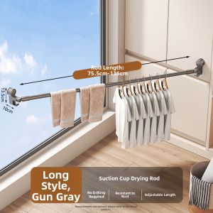 Hotata | Telescopic No-Drill Multi-Function Clothes Drying Rack
