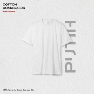 Manly Kaos Polos Premium Katun Combed 30s