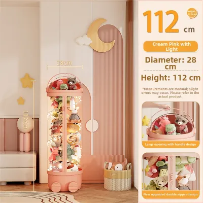 SUOBAI | Large Capacity Multi-layer Transparent Toy Storage Bucket