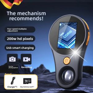 MONLEYTA | High Magnification Handheld Microscope For Jewelry Electronic Repair With LED Light German Quality 100x Pocket Size Gemstone Watch Repair