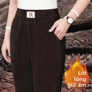 QIAOXIZI | Quần Dài Phong Cách Thoáng Mát Cao Cổ Plus Size