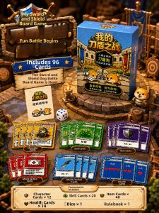 WEIBAI | Educational Travel Portable Card Battle Game