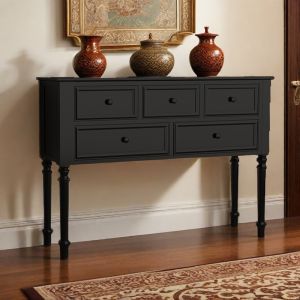 HENGDEMU | Real Wood American Style Storage Cabinet