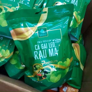 TRÀ TÚI LỌC CÀ GAI LEO RAU MÁ 250G - Sadu giải độc của gan giảm ngứa giảm men gan