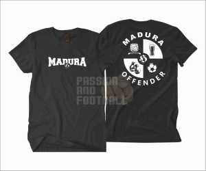 T-SHIRT KAOS MADURA UNITED OFFENDER
