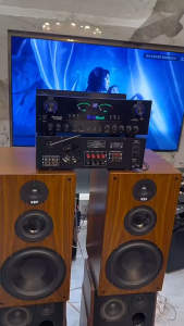 Starklok Av-999bt 1200W Home Stereo Audio Amplifier Bluetooth 7CH EQ Wireless Stereo Audio Power