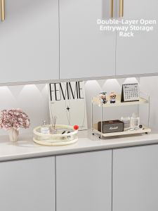 YA JIA LI JIA | Iron Entryway Storage Rack