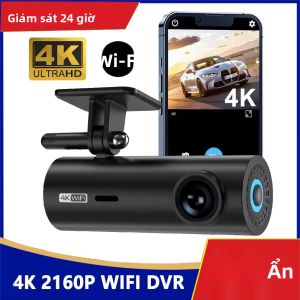 Camera Hành Trình 4K UHD 3840x2160P WiFi Ghi Hình DVR Ô Tô Với Chức Năng Giám Sát Đỗ Xe 24/24 Để Đảm Bảo An Toàn Cho Xe