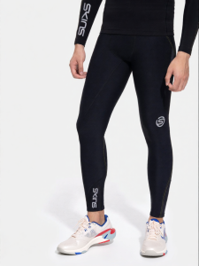 Skins | Winter Running Compression Trousers Skiing Quick-Dry Fleece Lined