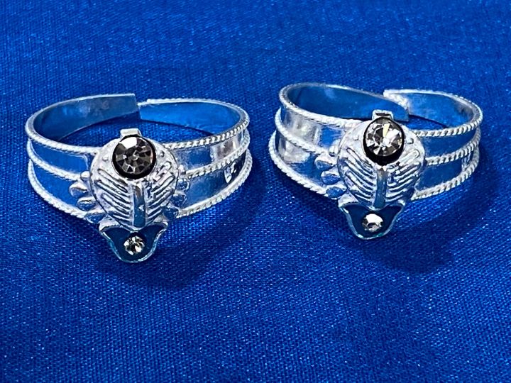 Metti Minji Designs Silver 925 Metti/ Minji/ Toe Rings Pure Silver