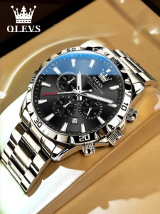 OLEVS | Mens Quartz New 2026 Multi-Function Trendy Night-Light Watch