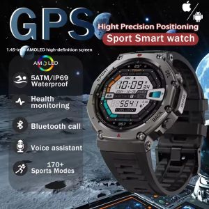 New T-Rex 3 2025 For Amazfit New Military gps smartwatc Built-in Compass Altimeter 10ATM Waterproof Sports Smartwatch Men Women