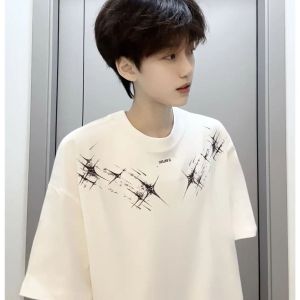 SUOSHE | Extra Large American Streetwear Cotton T Shirt