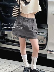 Aiza basic | Girls Overalls Skirt Summer Half Skirt