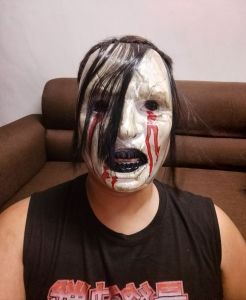 halloween scary mask / maskara horror design for adult size costume party