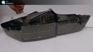 Honda City GM6 2014-2019 V Spec DYNAMIC LED REAR TAIL LAMP WITH SIGNAL RUNING (SMOKE ) 2 PCS / SET
