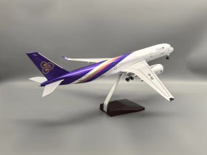 Mô Hình Máy Bay Airbus A350 47cm Làm Bằng Nhựa Resin Tỷ Lệ 1/150 Dành Cho Trưng Bày Hãng Hàng Không Thai Airways Dành Cho Người Sưu Tầm