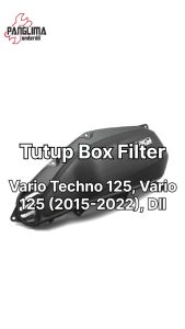 Tutup Box Filter PCX 150 Old 2012-2014 & Vario Techno 125 Helm In eSP New LED 2015-2016-2017-2018-2019-2020-2021-2022 & Vario eSP 150 2015-2018Cover-Penutup Boks Saringan-Hawa Udara
