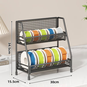 QINQI | Iron Craft Ribbon Storage Rack