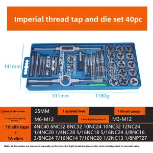 HUANGXIAOCHAO | Hand Thread Tapping Set Metric and Imperial Tools