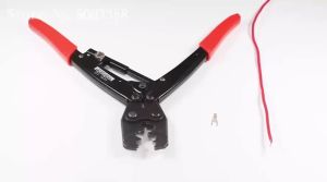 คีมย้ำ หางปลา 16L คีมย้ำหัวต่อสายไฟ คีมย้ำหางปลา สลิป ทองแดง อลูมิเนียม 1.25-16mm พร้อมส่ง