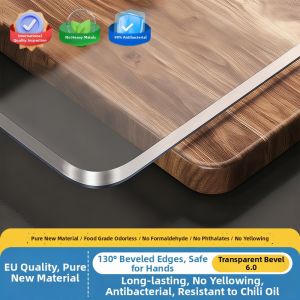 LUOYOUTE | Clear Easy-Clean Oil-Resistant Waterproof Heat-Resistant Table Protector