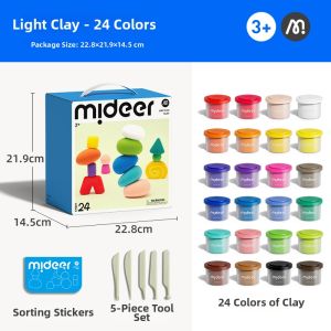 MiDeer | Light & Safe Clay for Kids 36 Colors