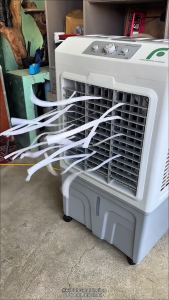 FORUM 60% Energy Savin Air Cooler Fan 75L/50L/45L Portable Aircon Button/Remote Control 3 Wind Speeds Strong Cool Wind