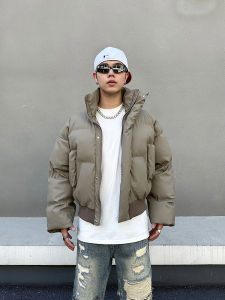 Áo Khoác Lông Vũ Dày Mùa Đông Phong Cách Mỹ Cho Nam Và Nữ Áo Khoác Ngắn Cotton Cleanfit Áo Khoác Ngoài Thời Trang