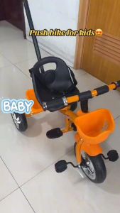 Kids Push stroller 3 rubber wheels bike for kids stroller bike
