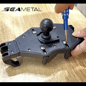 SEAMETAL Phone Holder Motorcycle Bicycle GPS Handphone Bike Motor Pemegang Telefon Basikal