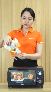 [Hỏa tốc 4H HCM] Lò nướng điện 10L COMET CM6510 1000W nhiệt độ đến 120℃ hẹn giờ 60 phút - CM6510