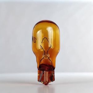 KEVANLY | KEVANLY 2pcs Natural white T15 W16W Glass Halogen light Reverse light Backup Lamp 12V Natural Amber Auto signal Parking light