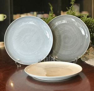 Piring Makan Keramik Nordic Style 28 cm