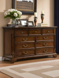 American Style Solid Wood Simple Chest of Drawers