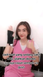 CTS atau Carpal Tunnel Syndrome WRIST SUPPORT & Pelindung pergelangan tangan & Steel Splint Support