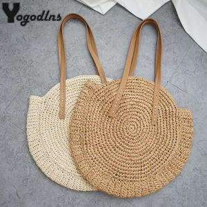 Round Straw Beach Bag: A Stylish & Versatile Choice