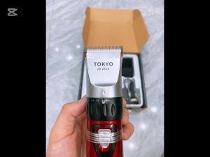 Tông Đơ Cắt Tóc TOKYO JD-2626 Lưỡi Sứ Hai Pin Máy Khỏe Lưỡi Sắc Bén Phù Hợp Cả Gia Đình Và Chuyên Nghiệp Salon Tóc Barbershop