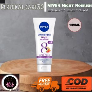 NIVEA Body Care Body Serum Extra White Night Nourish - 180ml