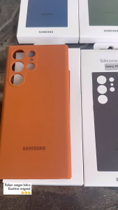 MAGIC  - Silicone Case Leather Casing Samsung S22 S22 ultra S22 PLUS S23 FE S23 Ultra S23 S23 PLUS S24 S24 Ultra S4 PLUS S24 FE S25 S25 PLUS S25 Ultra Case Leather Anti Noda Koto