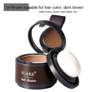 Waterproof Hairline Shadow Powder Forehead Concealer Powder Hairline Powder Bald Repair White Hair