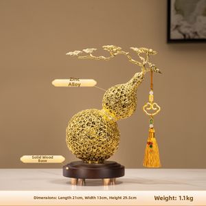 BAOTISEN | New Chinese Style Filigree Gourd Ornaments