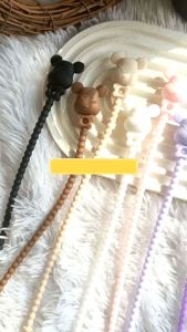 Kabel ties silikon karakter cable ties cord holder silicon pengikat kabel karakter lucu per 1 pcs