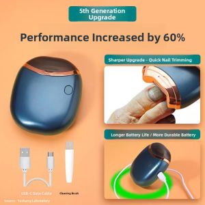 IMLUCKY | Automatic Elderly Electric Nail Clipper
